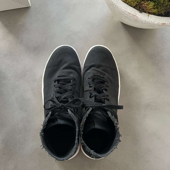 Nike Air Jordan 1 Retro Deconstructed Black Men Size 14 - Picture 5 of 6